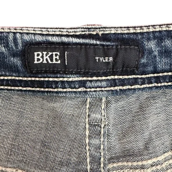 BKE Tyler Jeans - Men's 36x36 - Relaxed Fit Stretch - Grise Color - NWT - Picture 11 of 14